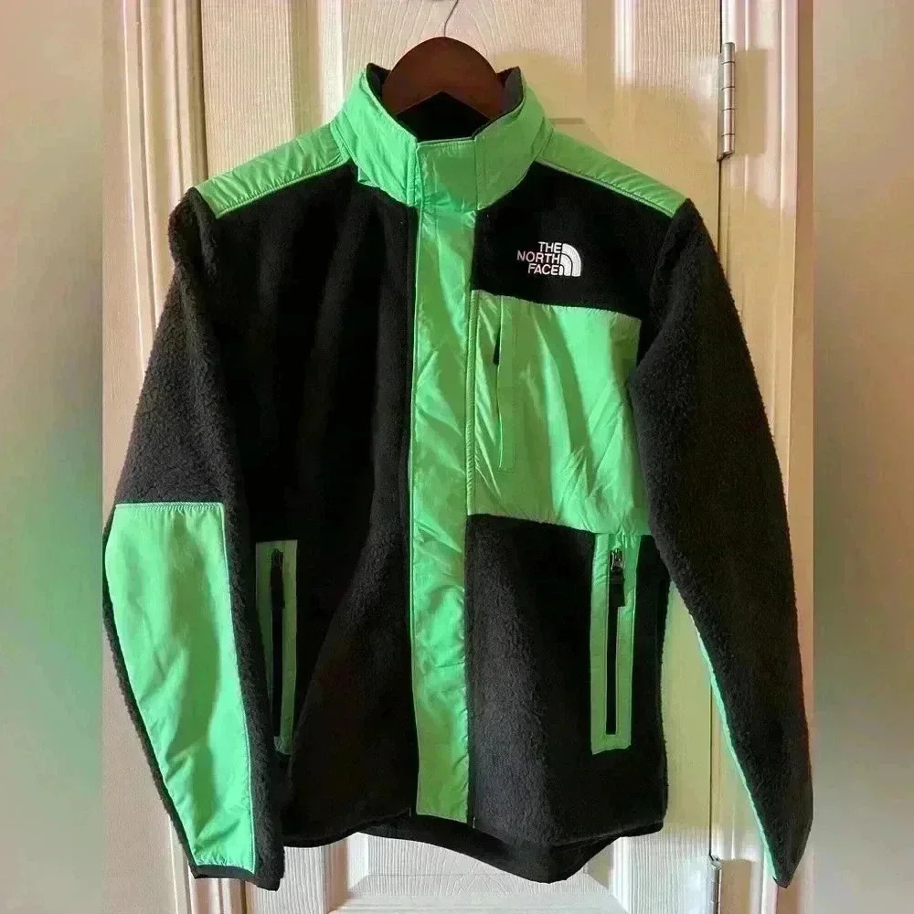 The North Face Forrest Fleece Button Up Jacket XL 14-16 Boys Like Brand New